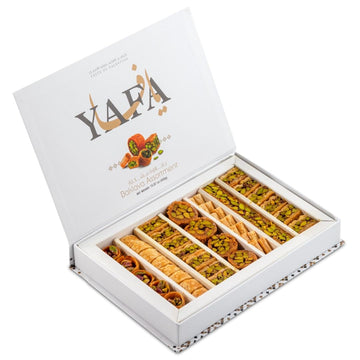Yafa Baklava -Middle Eastern Sweets- Pistachio Baklava - Bakery Dessert - Turkish Delights Assorted - Eid Gift Basket - Turkish