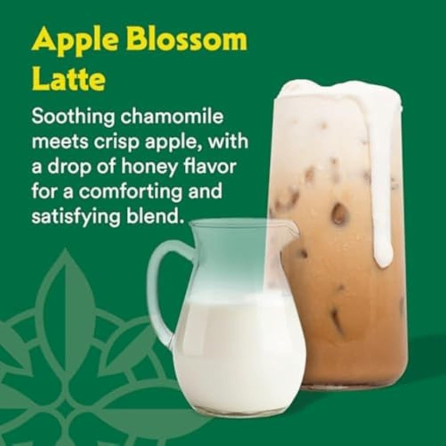 Stash Apple Blossom Latte Concentrate - Barista Style Caffeinated Latte Tea Beverage - Crafted In Oregon - Plant Based And Dairy