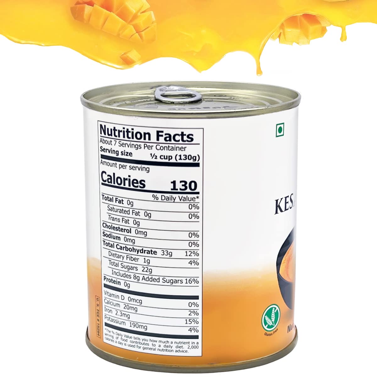 Eastern Feast - Kesar Mango Pulp, 30oz / 850g