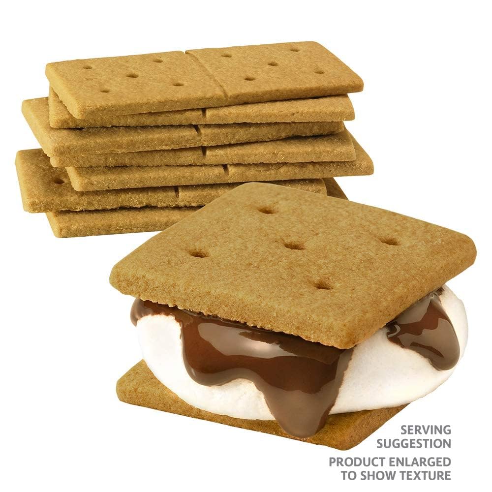 Kinnikinnick - S'Moreables Graham Style Crackers - Gluten Free, Allergy Friendly Vegan Graham Crackers - 8 Oz. Box