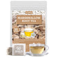 50 enhanced Marshmallow Root Tea Bag 100% Natural Pure Althaea Officinalis No Additives & Caffeine Free  Caffeine-free - Respiratory Support & Promote Digestion.