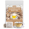 50 enhanced Marshmallow Root Tea Bag 100% Natural Pure Althaea Officinalis No Additives & Caffeine Free  Caffeine-free - Respiratory Support & Promote Digestion.