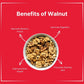 Boyo 100% Natural California Walnut Kernels 500G (2 X 250G) - Without Shell, For Morning Consumption Dry Fruit, Omega-3 Rich
