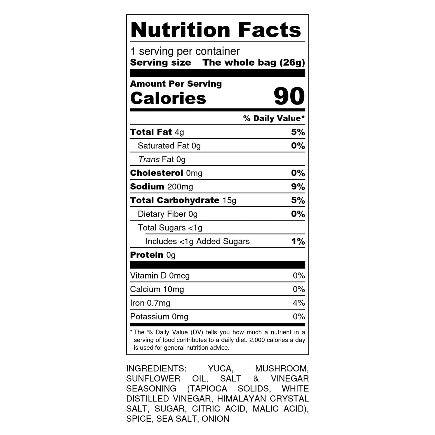 SNACKLINS Plant Based Crisps, Sea Salt & Vinegar, Gluten Free, Vegan, 0.9oz Bag, Case of 24