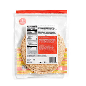 365 Everyday Value Organic Whole Wheat Tortillas, 10.5 oz (Frozen)