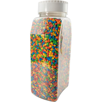 Cake Mate Bright Confetti Sprinkles - Colorful Red, Yellow, Green, Blue & Orange Sprinkles for Cakes, Cupcakes, Cookies, and Mor