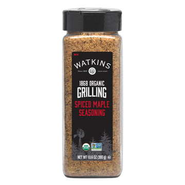 Watkin's Organic Premium Grilling Spiced Maple Seasoning, 10.6 oz