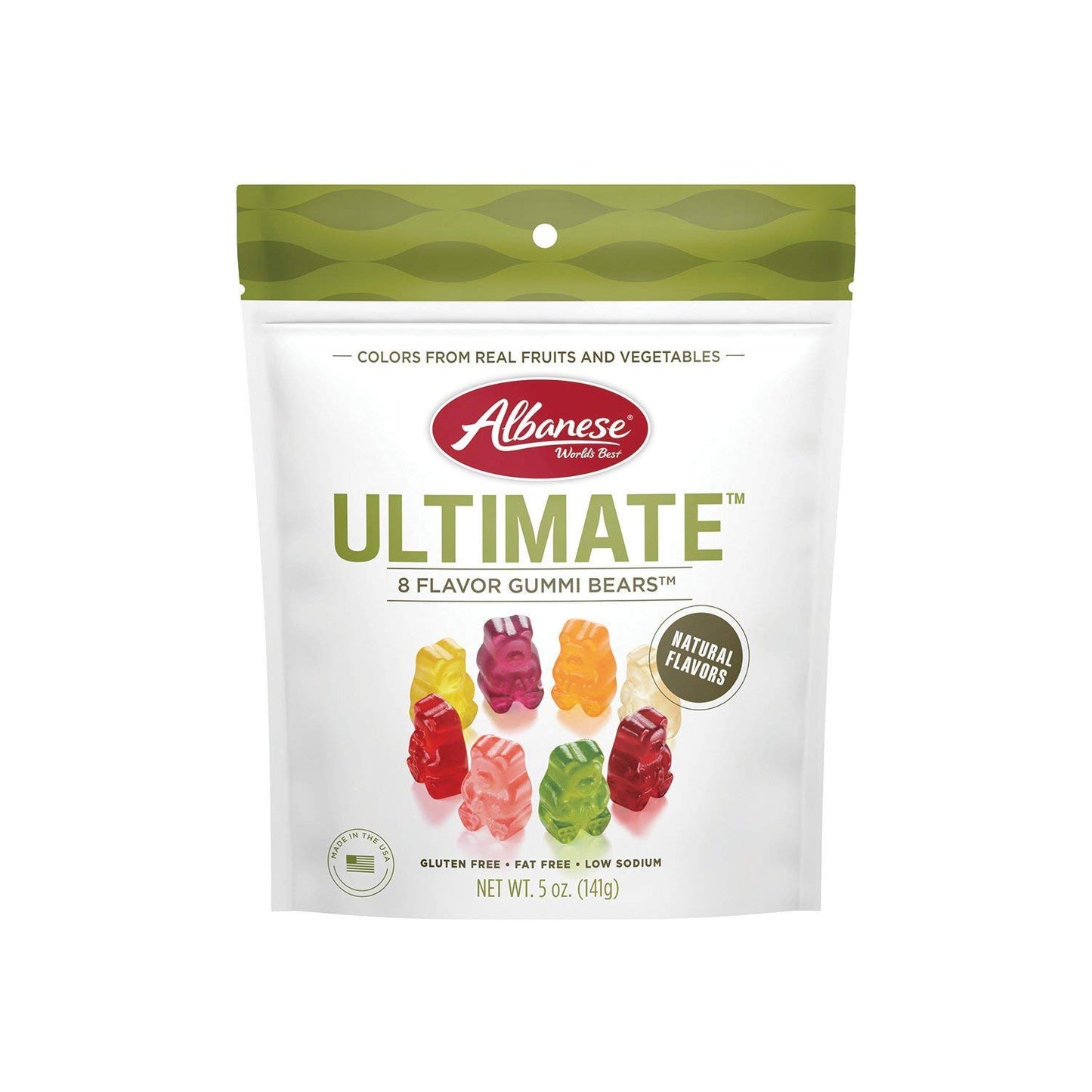 Albanese Ultimate 8 Flavor Gummi Bears 5Oz