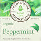 Traditional Medicinals Organic Peppermint Herbal Tea - 16 Tea Bags, Alleviates Digestive Discomfort, Pack of 1, Model 02271401