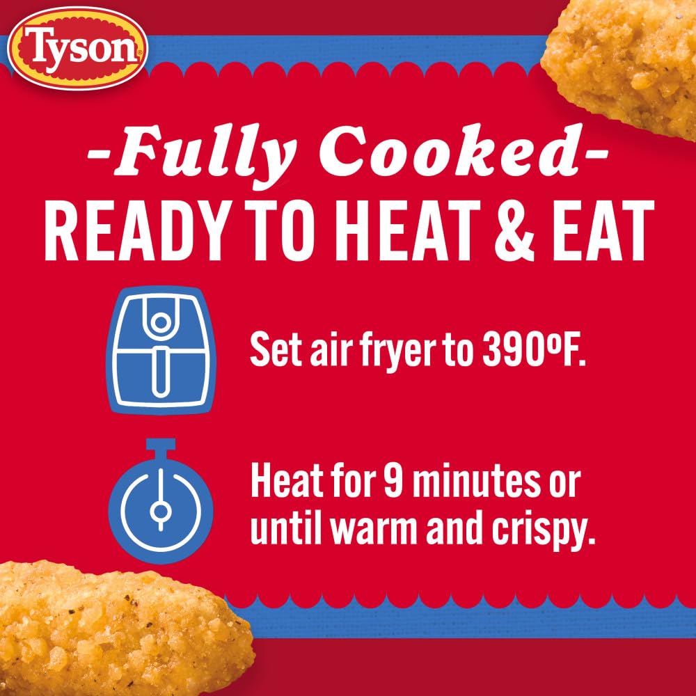 Tyson AnyTizers Frozen Crispy Chicken Fries, 26.5 Oz Bag