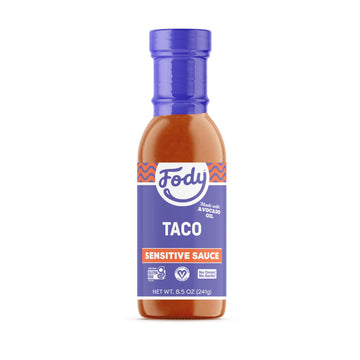Fody Foods Vegan Taco Sauce Marinade, Avocado Oil & Red Sauce, Low Fodmap Certified, Sensitive Recipe, No Msg, Gut & Ibs & Keto