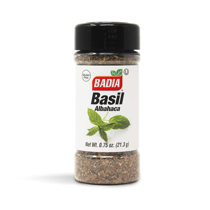 Badia Basil Leaves, 0.75 oz - Sweet Aromatic Herb for Essential Italian Recipes