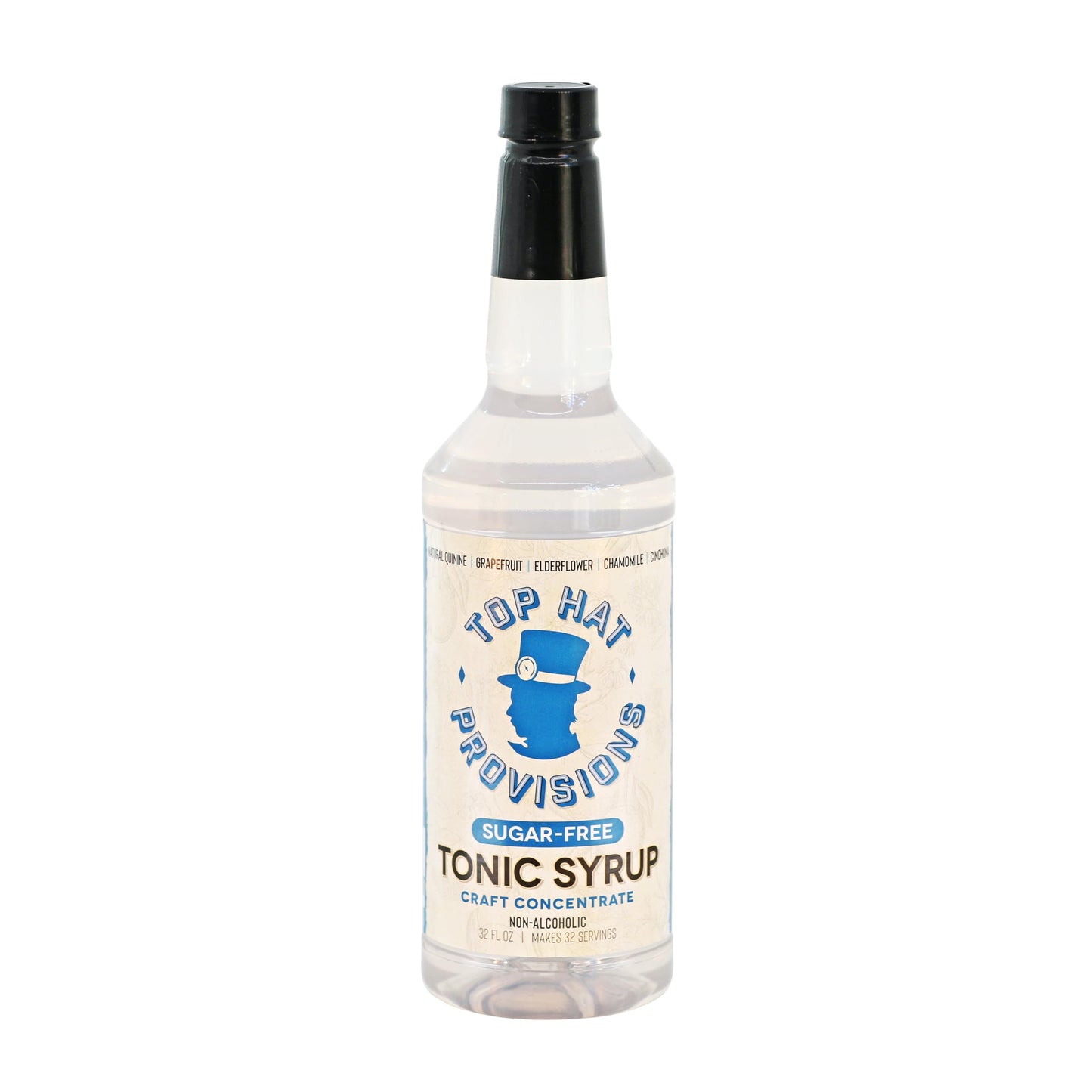 Top Hat Provisions Tonic Syrup Trio - East India, Keto Sugar Free & Classic - 32 Fl Oz (Pack of 3)