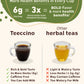Teeccino Herbal Tea - Mexican Chocolate, Caffeine-Free, Prebiotic, 25 Tea Bags, 25 Count