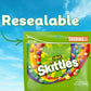 Skittles Sour Chewy Candy Bulk Pack - Share Size, 13.7 Oz Bags (Pack Of 6), Tangy Fruit Flavors (Sour Strawberry, Lime, Lemon, O