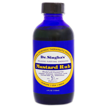 Dr. Singha'S Mustard Bath Mustard Rub 4 Oz