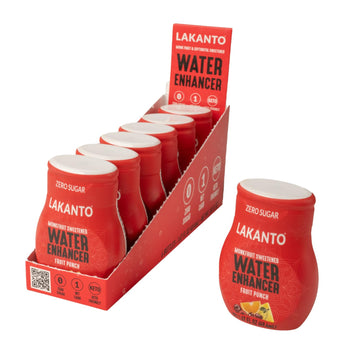 Lakanto Sugar Free Water Enhancer - Sweetened with Monk Fruit Sweetener and Erythritol, On the Go Liquid H2O Hydration, Zero Sug