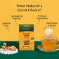 VAHDAM Organic Turmeric Ginger Herbal Tea Bags - Caffeine Free, Gluten Free, 18 Count, Eco-Friendly Individually Wrapped