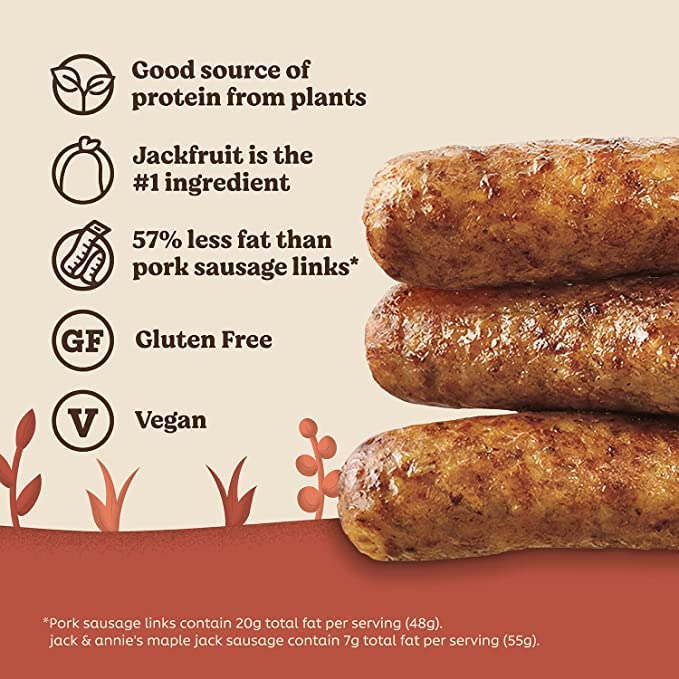 Jack & Annies Breakfast Jack Sausage, 7.8 Oz