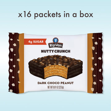 Rip Van Keto Wafer Cookies - Healthy Snacks - Non Gmo Snack - Keto Snacks - Low Carb, Low Sugar (2G), Low Calorie And Vegan Snac