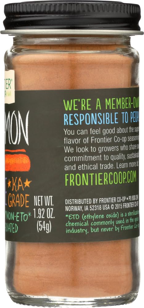 Frontier Co-Op Cinnamon, 1.92 Oz (54 G)