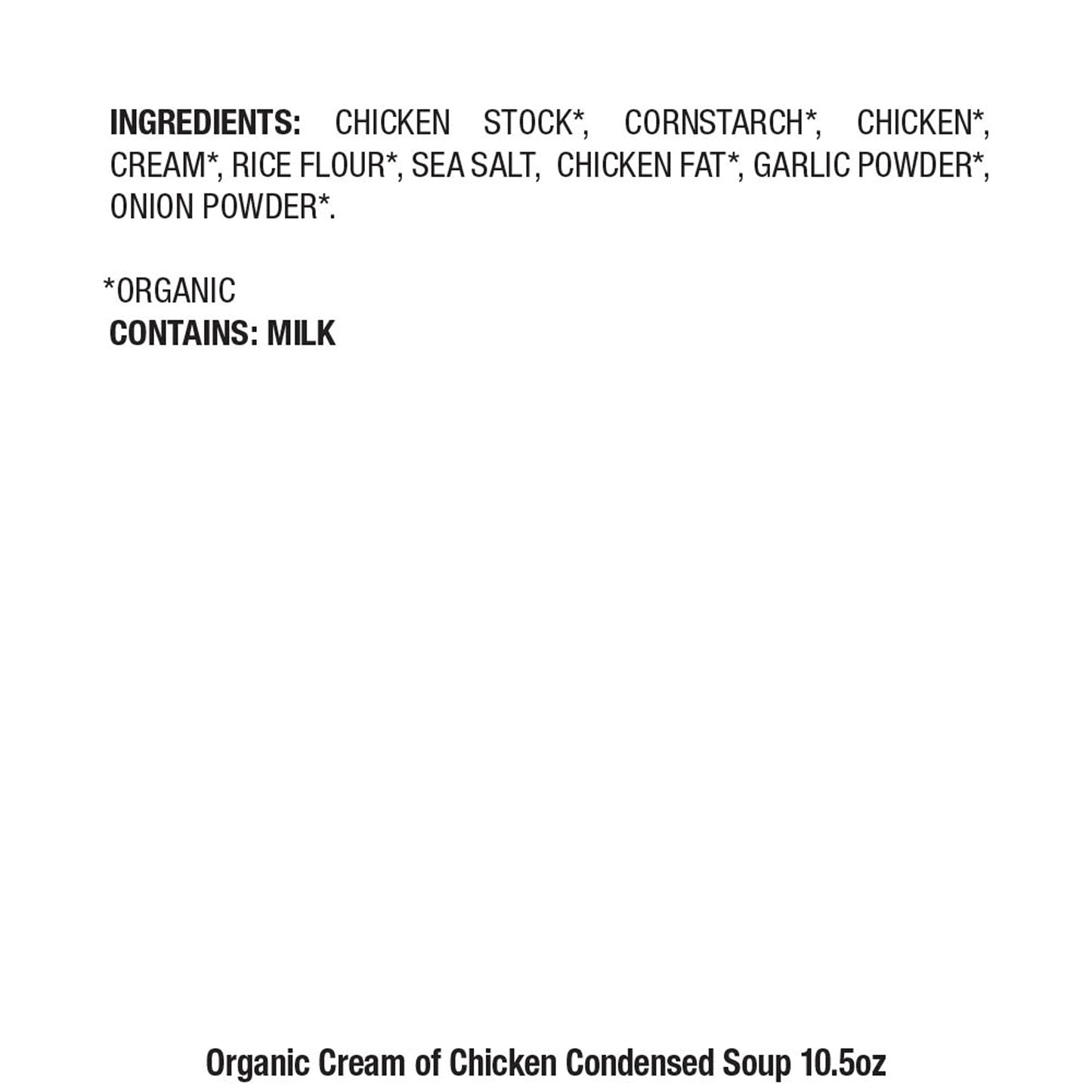 Pacific Foods Organic Cream of Chicken Soup, 10.5 oz Can (Case of 12)
