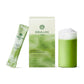 OSULLOC Jeju Matcha Milk Tea (7oz X 10 Packets), Easy on-the-go Stick type Powder Blended tea, Deep flavored matcha & creamy mil