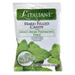 Serra Le Italiane, Italian Natural Hard Candy Filled With Mint From Piedmont Italy, 3.5 Ounce (Pack Of 3)