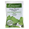 Serra Le Italiane, Italian Natural Hard Candy Filled With Mint From Piedmont Italy, 3.5 Ounce (Pack Of 3)
