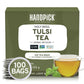 HANDPICK Holy Basil Tea Bags - Caffeine Free, Non-GMO, 100 Count, Eco-conscious Round Bags