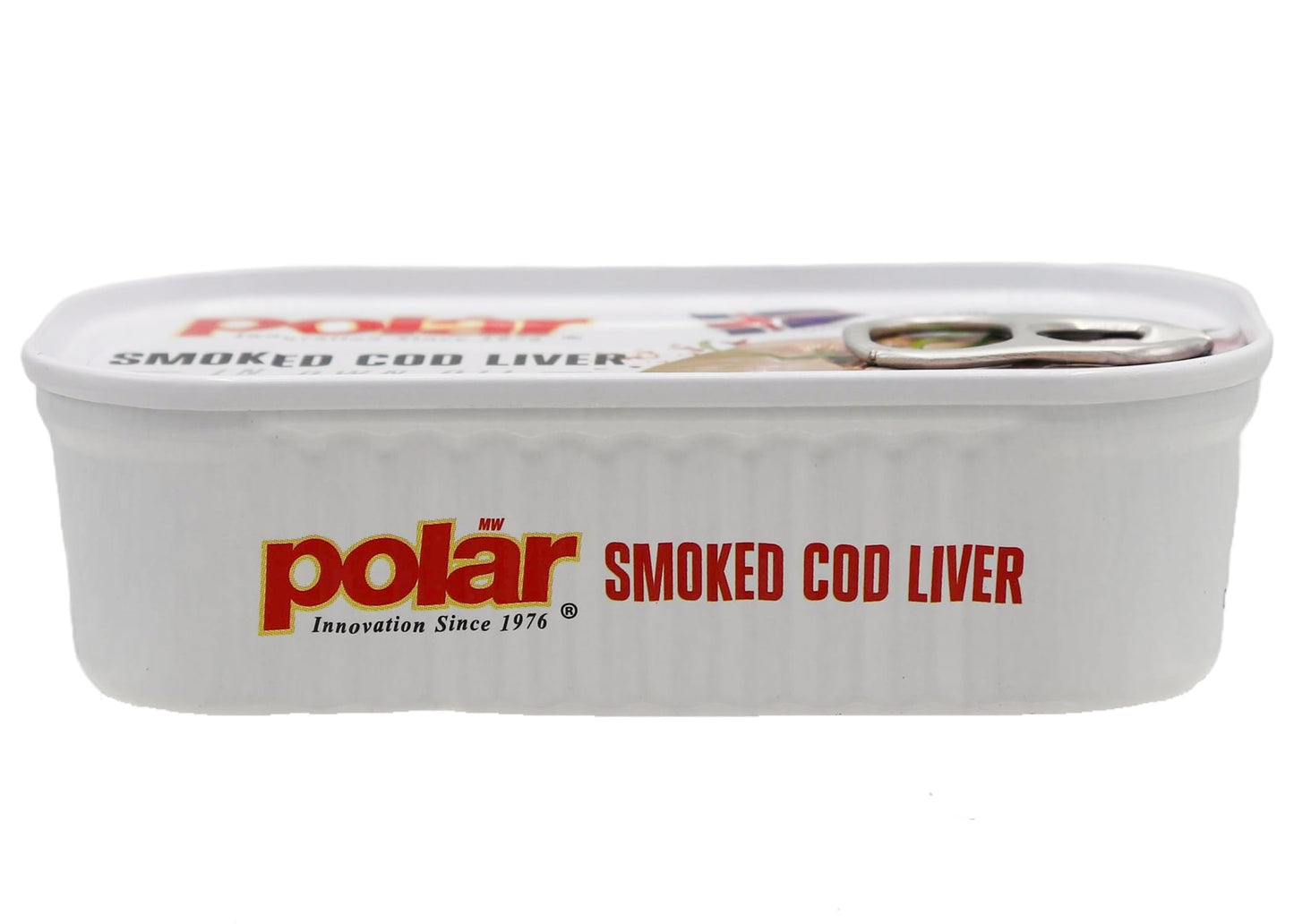 MW Polar Smoked Cod Liver in Oil, Wild-Caught, Omega-3, 4.27 oz, Pack of 12