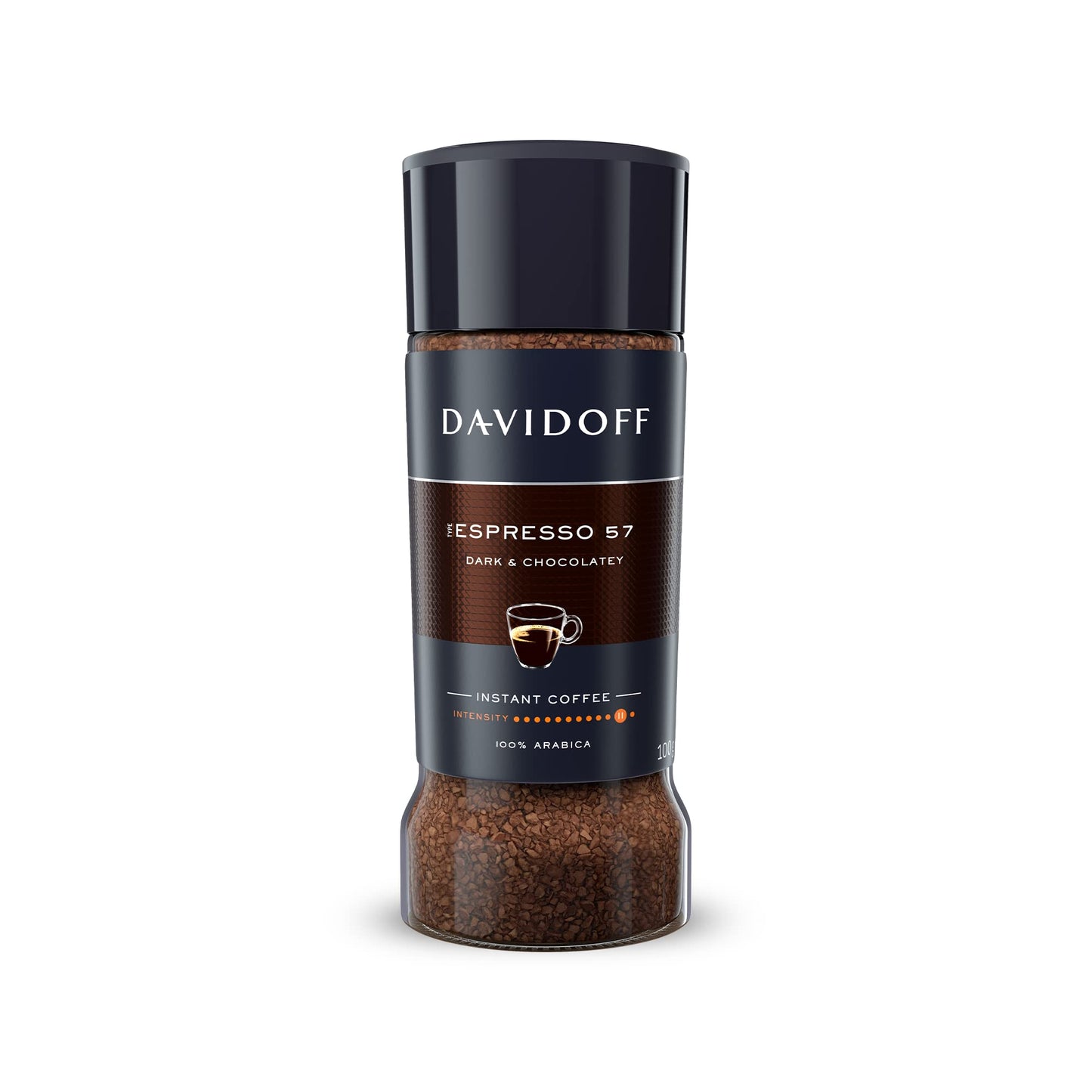 Davidoff Instant Coffee Duo - Fine Aroma And Espresso 57 Bundle - 100% Arabica Beans - Medium & Dark Roast Combo, Luxurious Tast