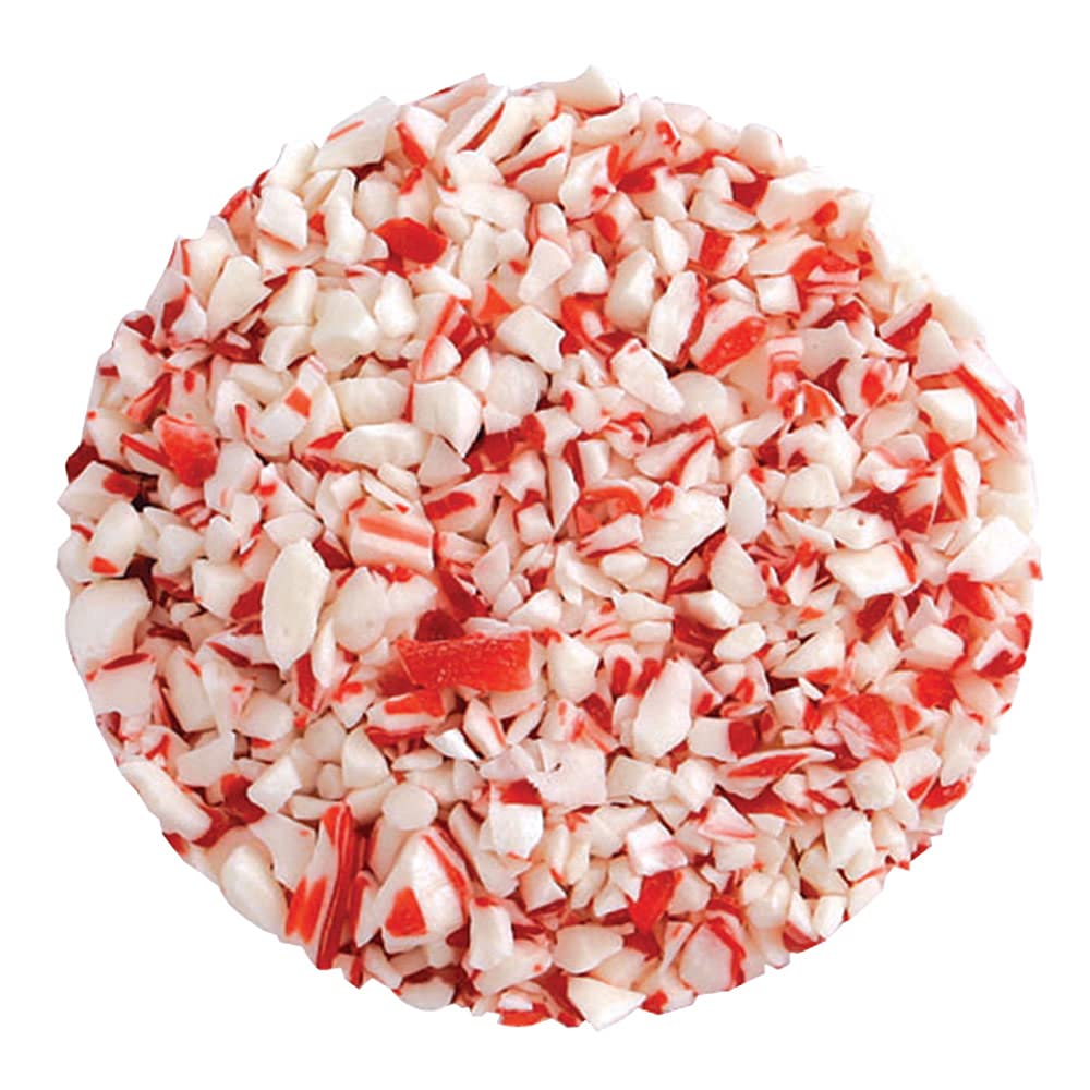 Naturejam Crushed Peppermint Xmas Candy Cane Chips 5 Pounds Bulk Bag For Holiday Winter Baking-Ice Cream Topping Or Christmas Tr