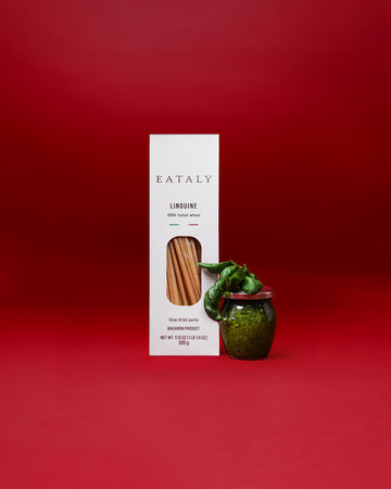 Eataly Italian Linguine Pasta Noodles, 500g (17 oz.), Authentic Duspirit-inspired flavor Semolina Wheat, Made in Italy, Dried Pasta for Gourmet Dining