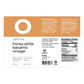 O Olive Oil Honey White Balsamic Vinegar - Case of 6 - 10.1 FZ (6x10.1 FZ)