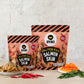 Irvins Salted Egg Salmon Skin Chips Crisps | Premium Hand Cooked | Halal | High Protein | Keto-Friendly | 3.7 Oz (Pack Of 6)
