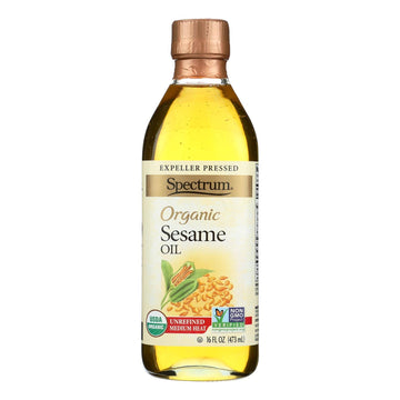 Spectrum Naturals Oil Sesame Unrefined Org