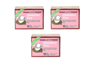 Yamamotoyama Jasmine Tea (3 Pack, Total Of 3.36Oz)