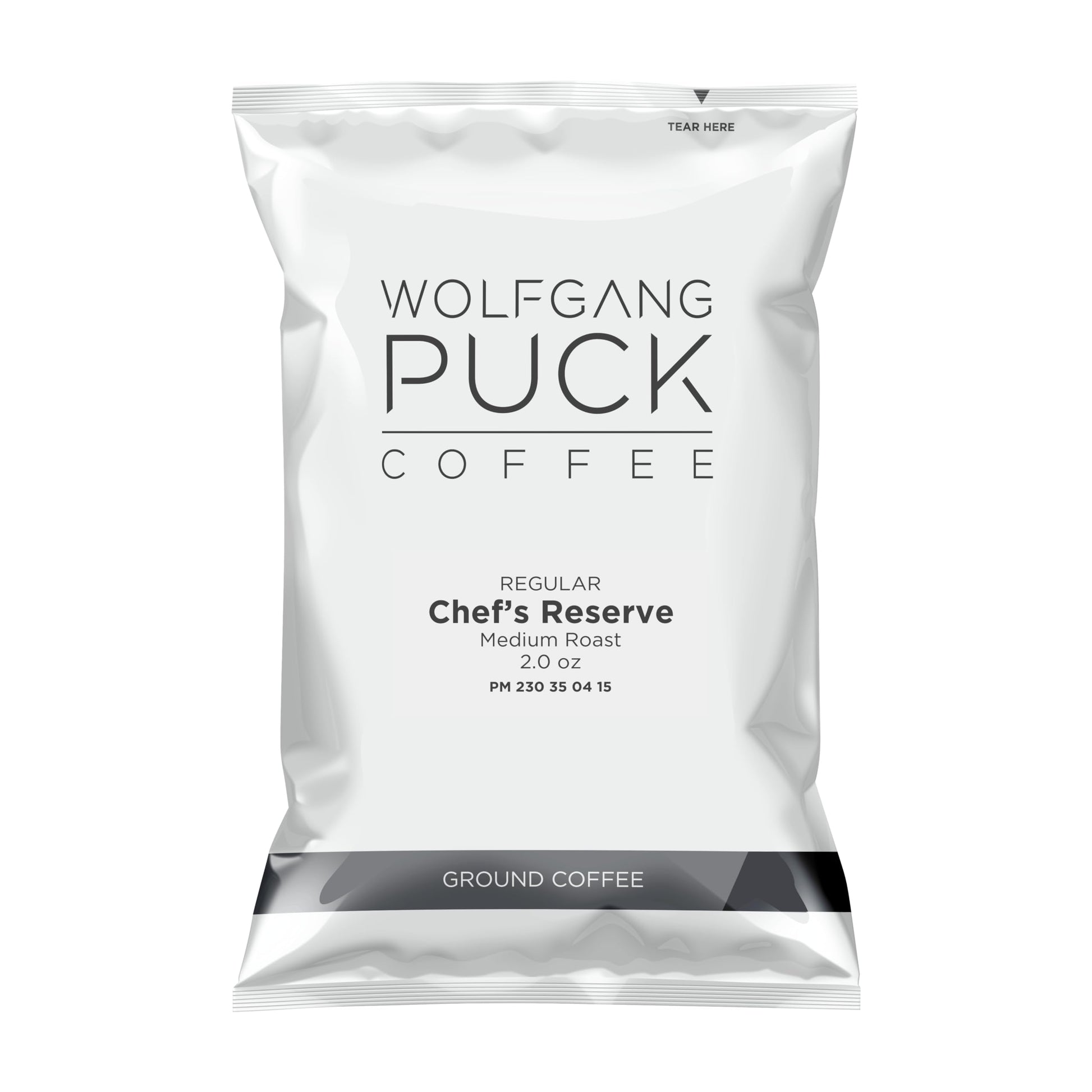 Wolfgang Puck Coffee Portion Packs, Chefs Reserve, 2 Ounce (Pack of 18), Single
