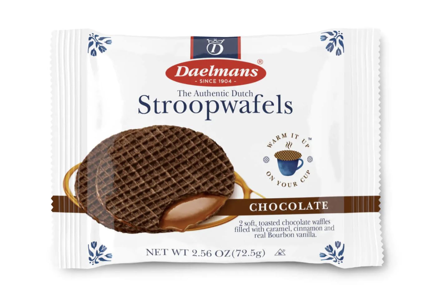 Daelmans Stroopwafels Duo Choc Cml (Pack Of 12)