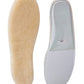 Abusa Sheepskin Insoles Women'S Premium Think Wool Fur Fleece Inserts Cozy & Fluffy 7