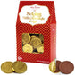 Albert Premier Belgian Chocolate Gold Coins Bulk - 1.3 Pound Approx 115 Individually Wrapped Coins Box For St. Patrick Party Favors, Pots Of Gold & Treats