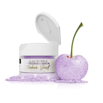 Bakell - Lilac Purple Tinker Dust (5g, 1x Jar) Edible Glitter for Food, Desserts, and Beverages!