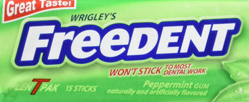 Freedent Peppermint Gum Plen - T - Pack (12 Count)