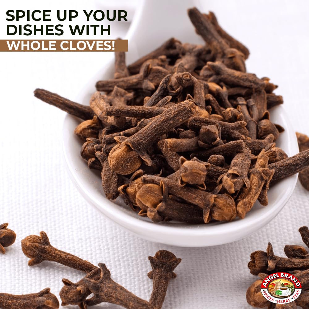 Angel Brand Whole Cloves – Aromatic Cloves for Cooking, Baking, and Beverages