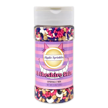 Mystic Sprinkles Wonderland Sprinkle Mixes (A Cheshire Grin 3.3Oz)