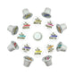 TEA BOQUETE Tea Pods Variety Pack - 8 Flavors for Nespresso OriginalLine - 18 Count