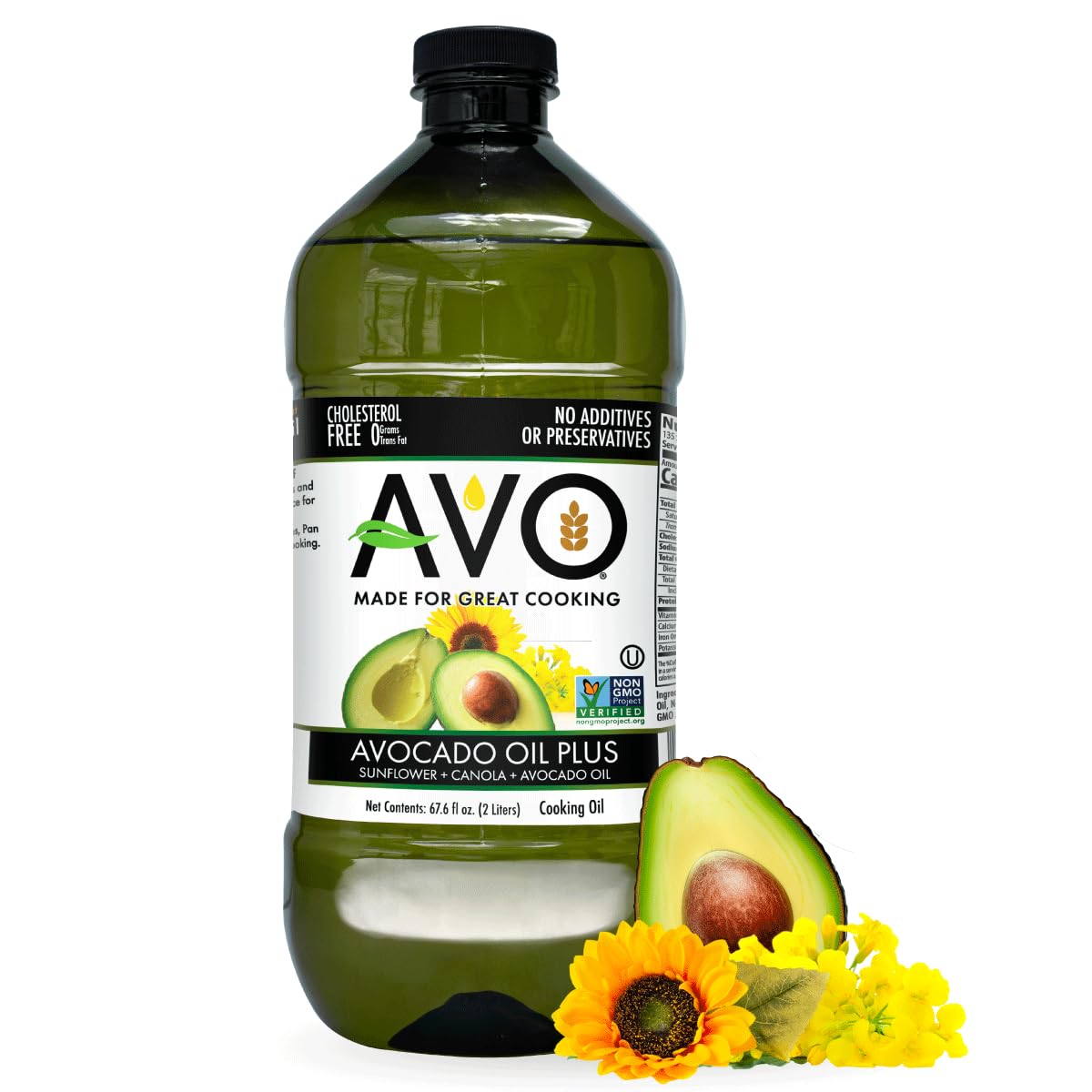 Avocado Oil Blend  Non-Gmo  No Preservatives  67.6 Fluid Ounces