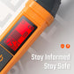 Natural Gas Detector, Toptes Pt205 Gas Leak Detector With Audible & Visual Alarm, Propane Leak Detector With%Lel Value Of Methan