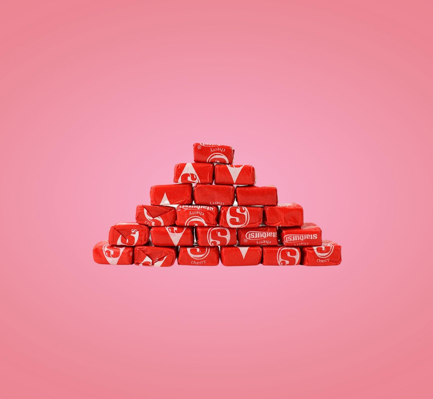 All Red Star Candy, Bulk Burst Red Cherry Candies for Buffet, Parties, and Pinatas (1 Pound)